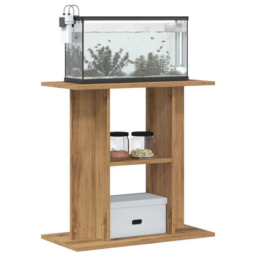 vidaXL Aquariumunterschrank 60 x 30 x 60 cm Aquariumständer Artisan-Eiche 60x30x60 cm Spanplatte T