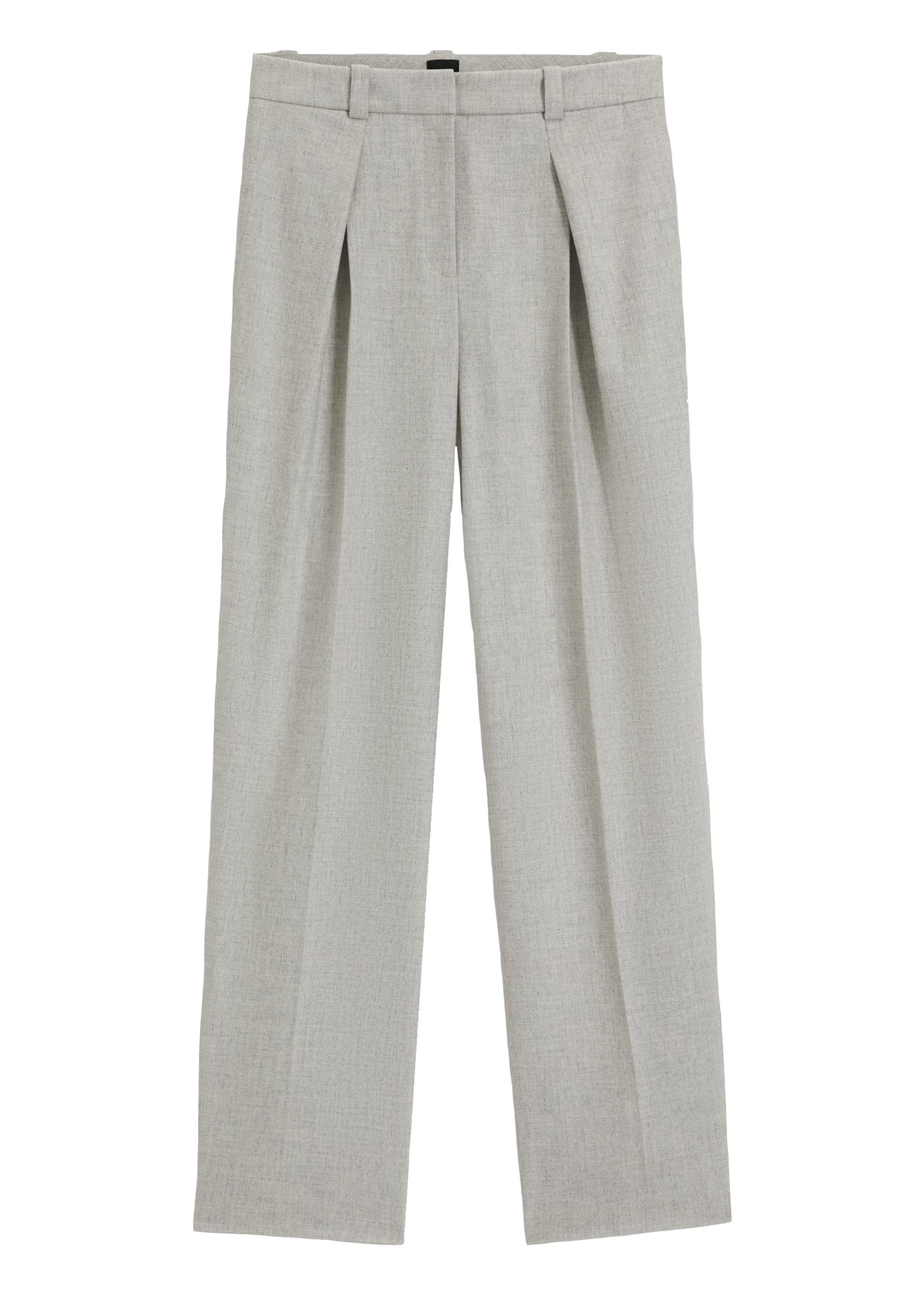 BOSS ORANGE Chinohose Hose aus Stretch-Flanell mit geradem Beinverlauf (1-tlg)