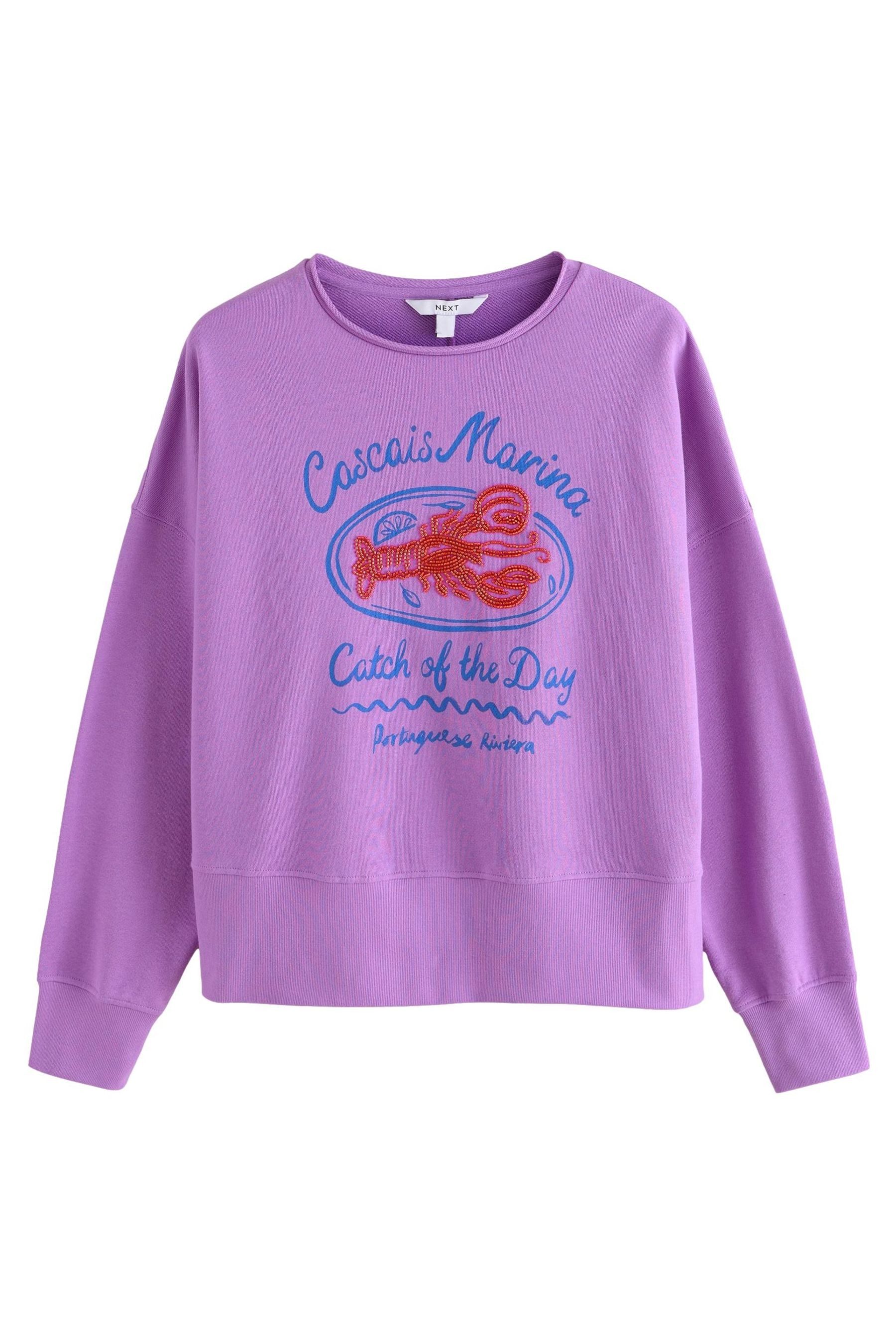 Next Sweater Sweat-Top mit Rundhalsausschnitt aus günstig online kaufen