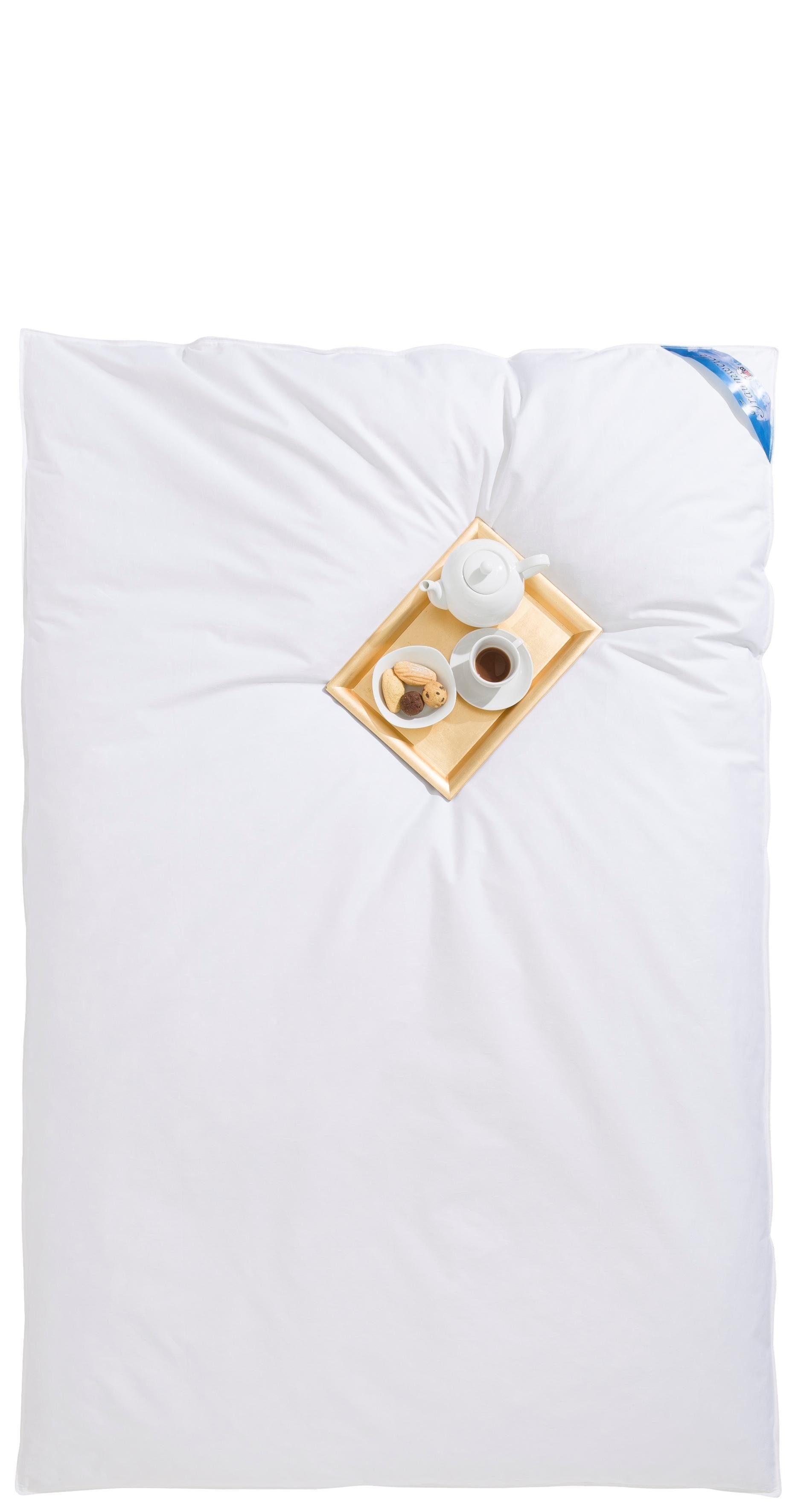 RIBECO Federbettdecke Ballonbettdecke Leon, 135x200 & 155x220 cm, Füllung: günstig online kaufen