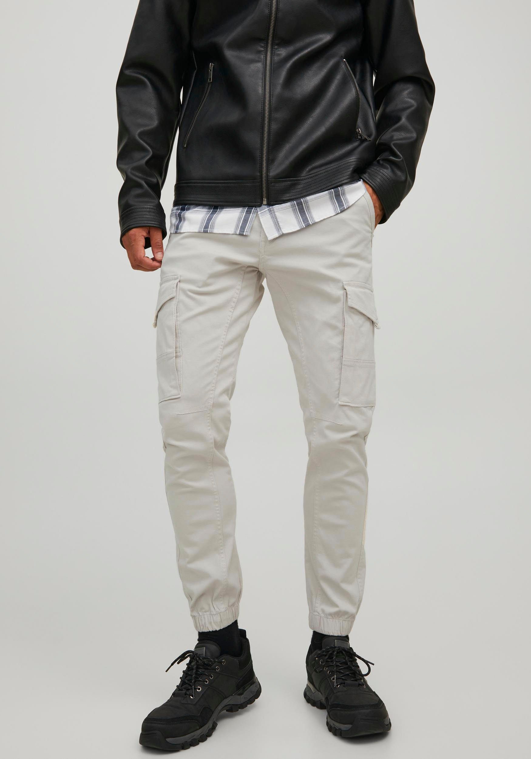 Jack & Jones Cargohose JPSTPAUL JJFLAKE CARGO NOOS mit Beintaschen günstig online kaufen