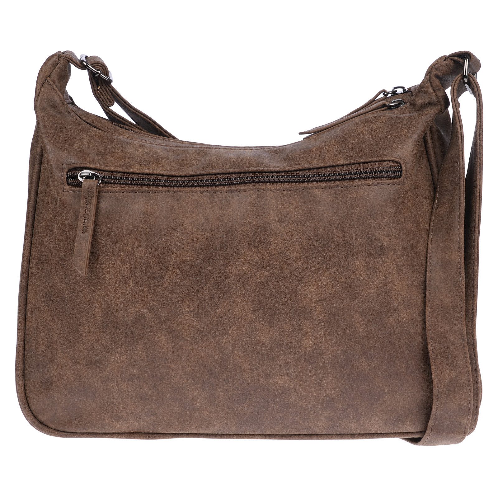 Christian Wippermann Umhängetasche Damen Tasche Schultertasche Umhängetasche Crossover (einzeln), Bag Leder Optik Handtasche – Bild 5 von 5