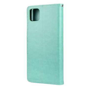 König Design Handyhülle Samsung Galaxy A22 5G, Schutzhülle Schutztasche Case Cover Etuis Wallet Klapptasche Bookstyle