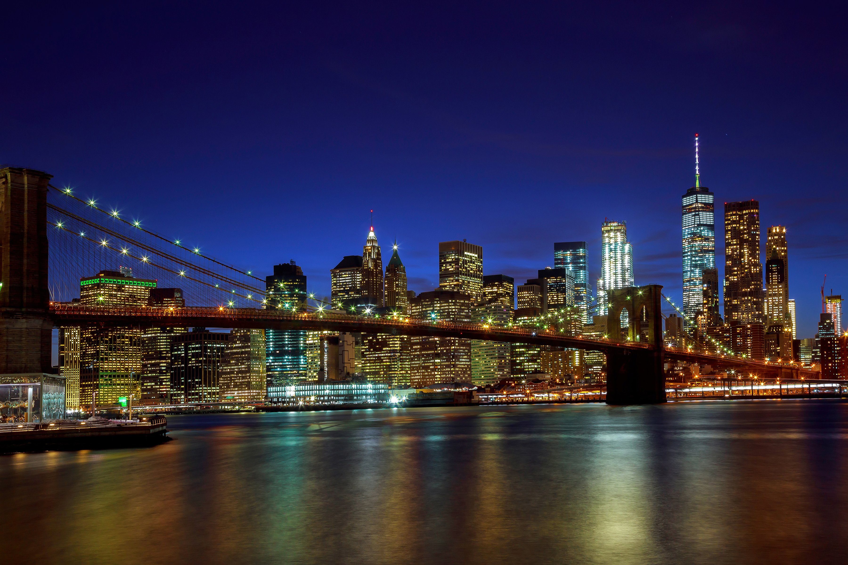 Papermoon Fototapete BROOKLYN BRIDGE-NEW YORK CITY SKYLINE | Fototapeten