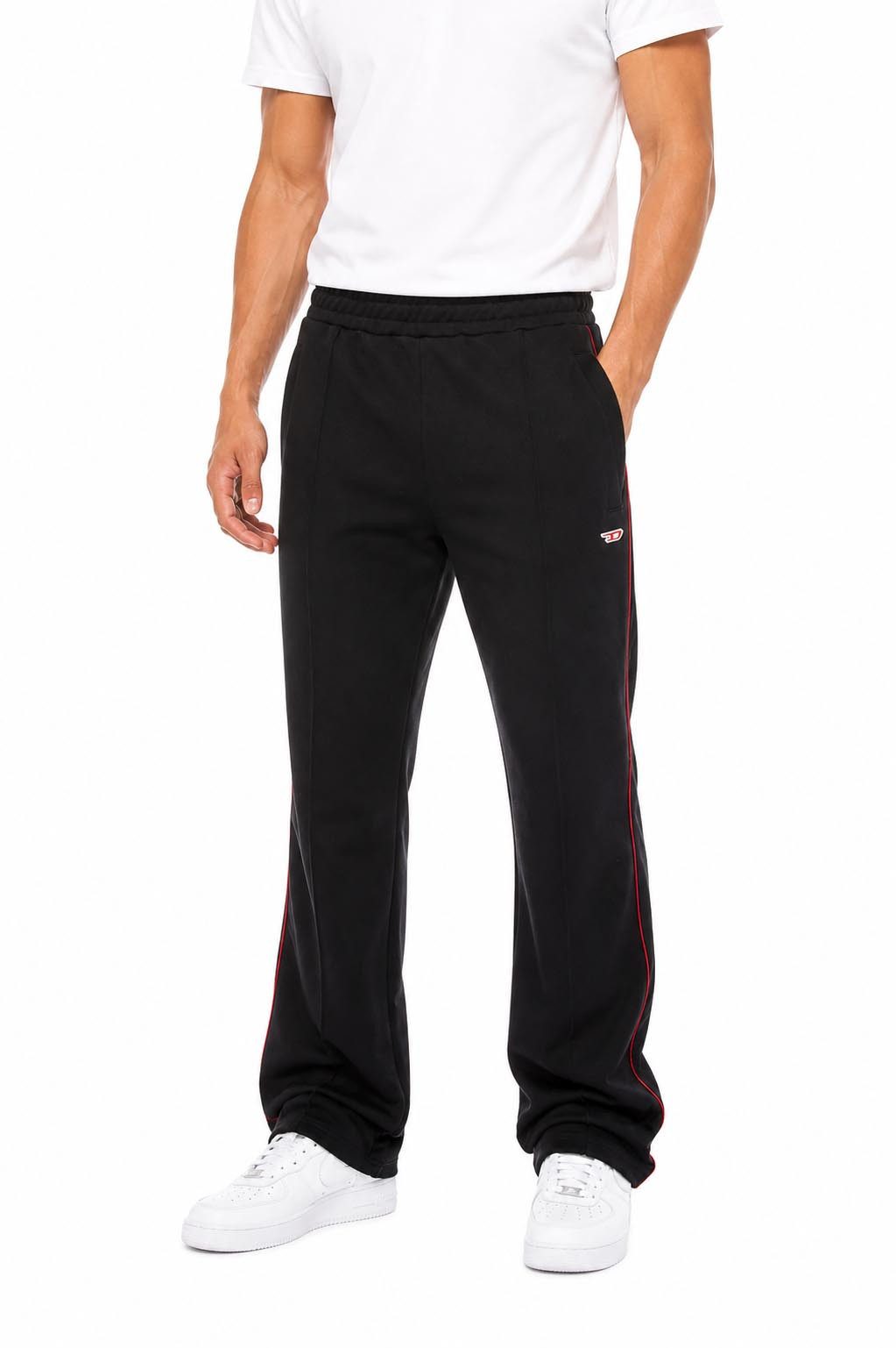 Diesel Jogginghose Diesel P-ZAMPER-D Herren Hose Jogginghose Schwarz