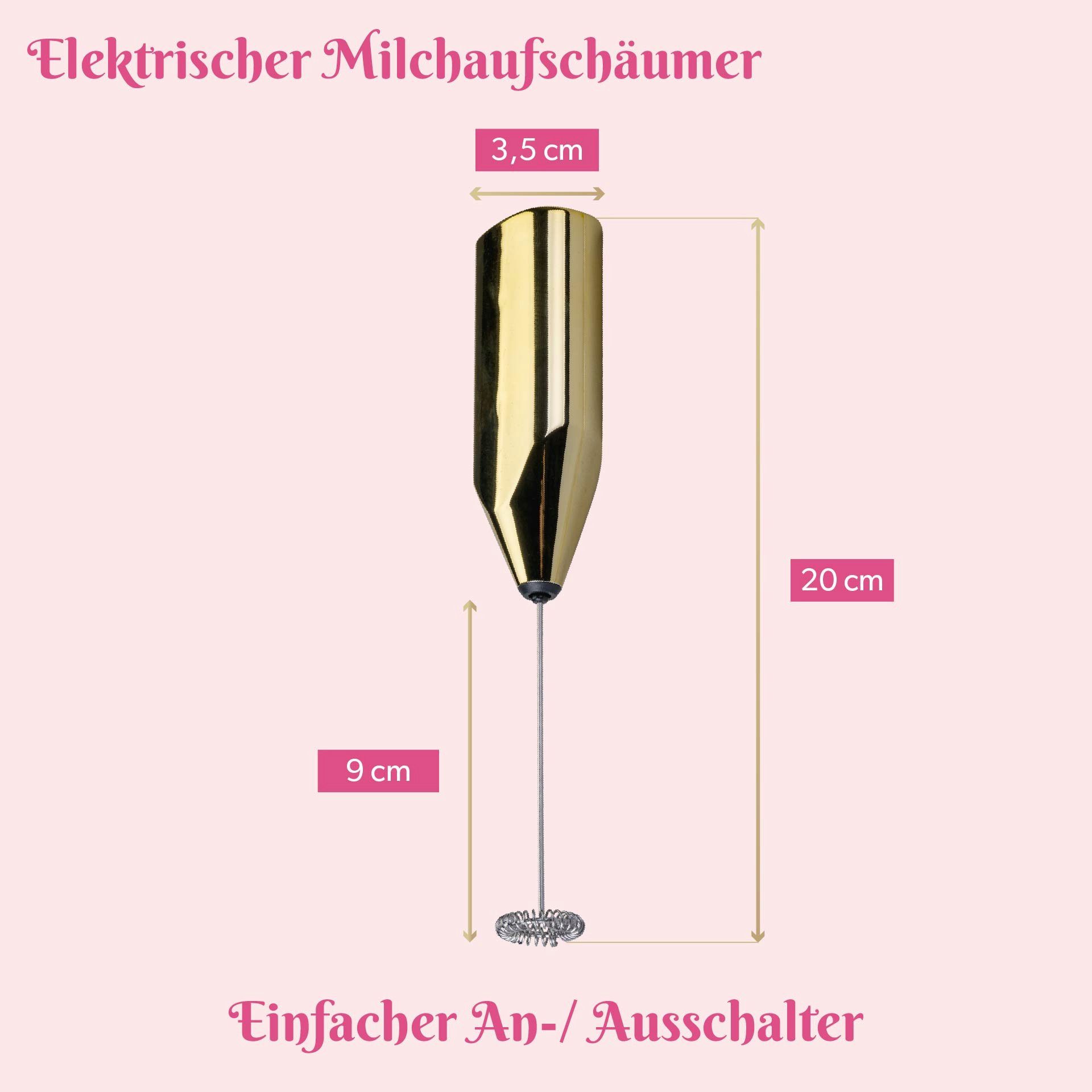 Paris Hilton Milchaufschäumer Schaumbereiter, Cappuccino-Maker, Elektrischer Schäumer