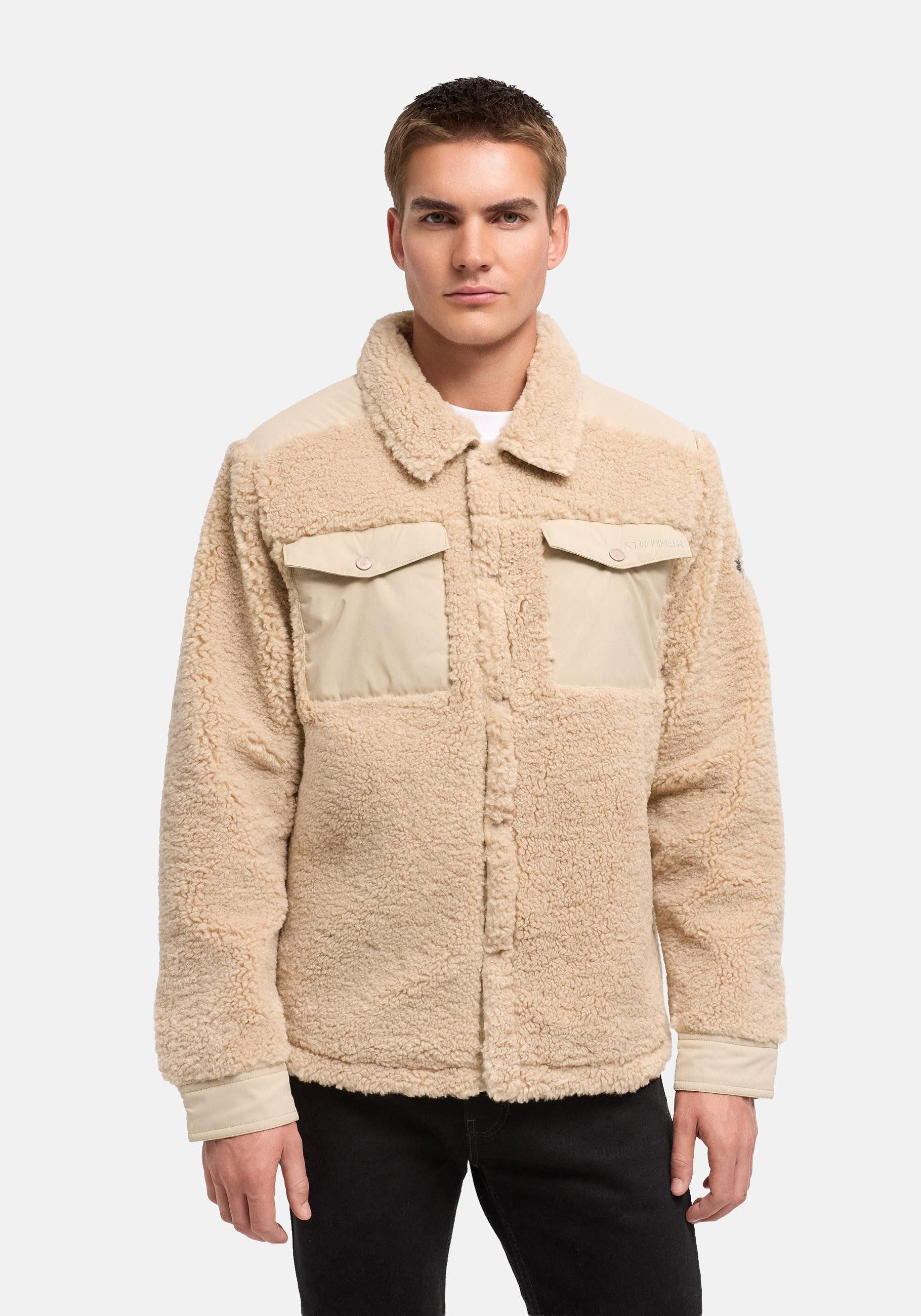 Stone Harbour Fellimitatjacke Taureek XX Teddy Jacke mit Futter