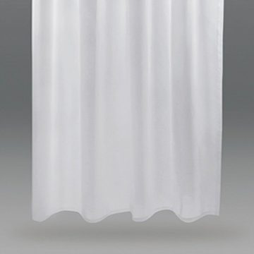 Vorhang, Bestlivings, Kräuselband (2 St), transparent, Voile, Gardinenset "Transparent" (2 Dekoschals mit Universalband)