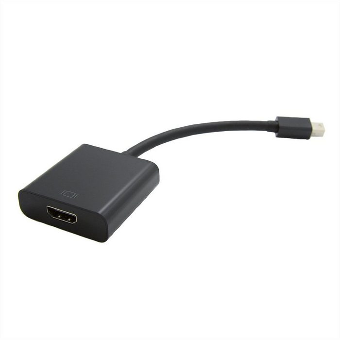 VALUE Mini DisplayPort-HDMI Adapter Mini DP ST - HDMI BU Audio- & Video-Adapter Mini DisplayPort Männlich (Stecker) zu HDMI Typ A Weiblich (Buchse) 15.0 cm