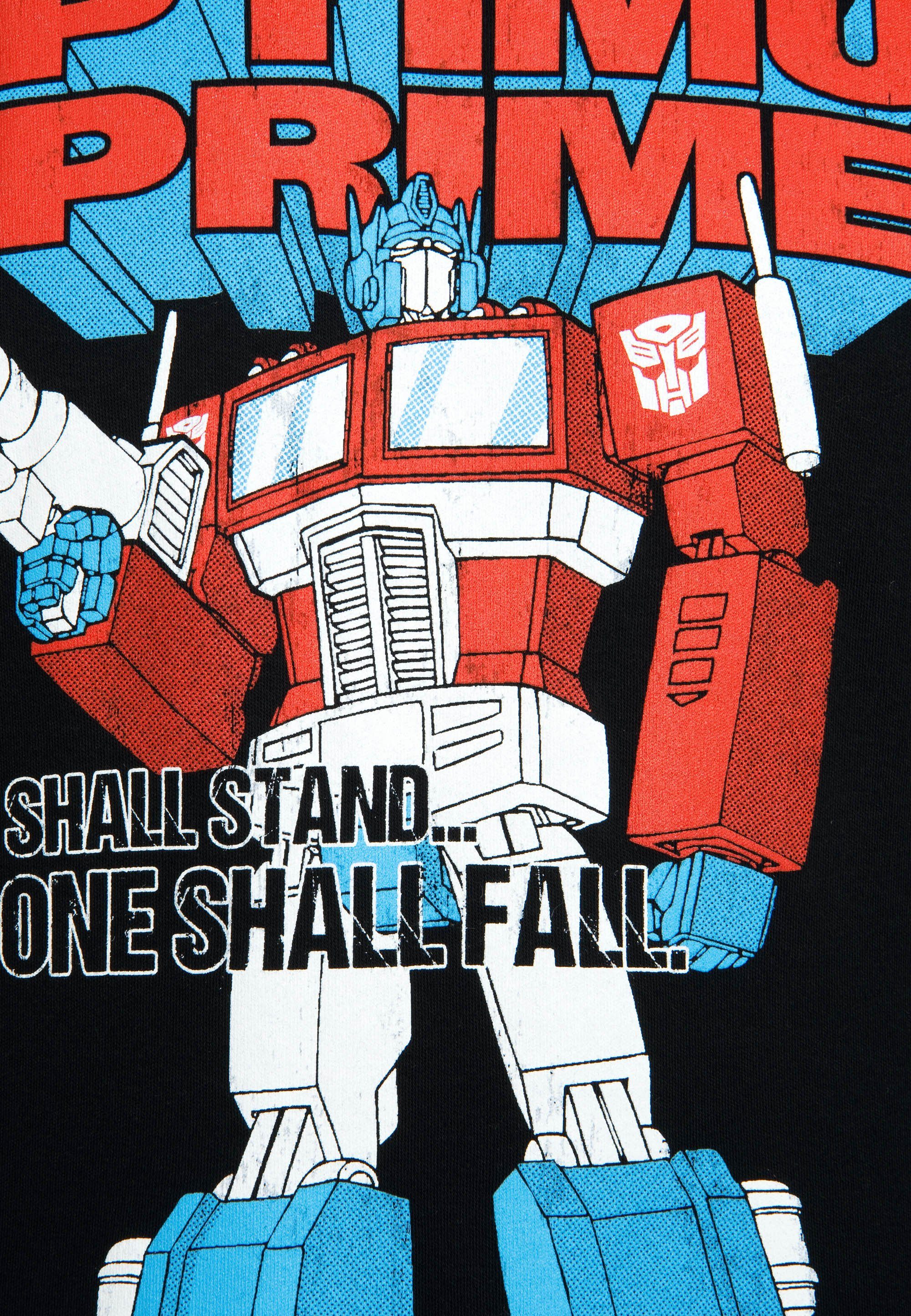 Prime-Print Prime - Stand LOGOSHIRT One - Transformers Optimus mit T-Shirt Shall Oprimus