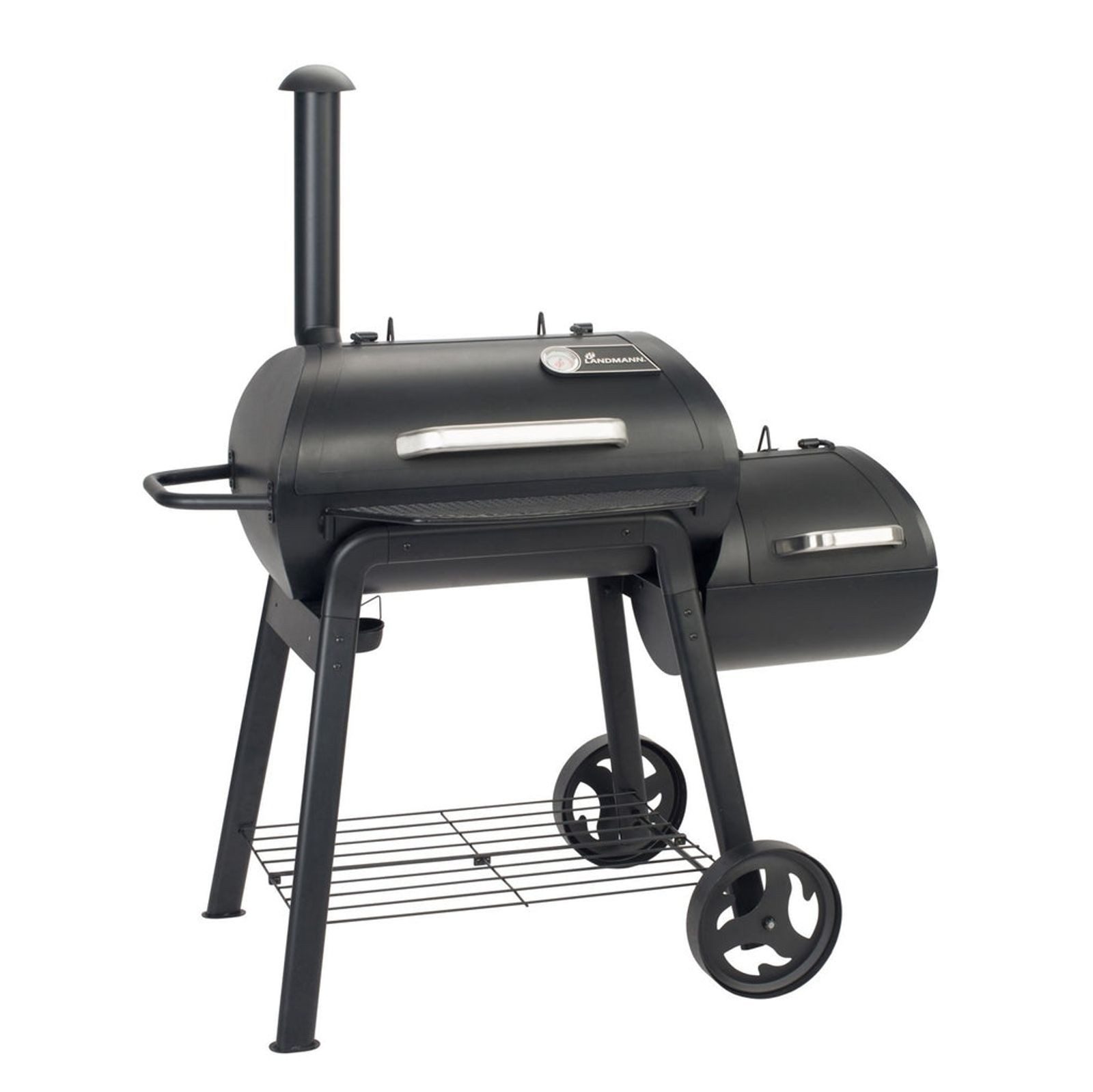 LANDMANN Grillkamin Smoker Vinson 300 BBQ-Smoker 18 Zoll Grill Räucherofen Räuchergrill