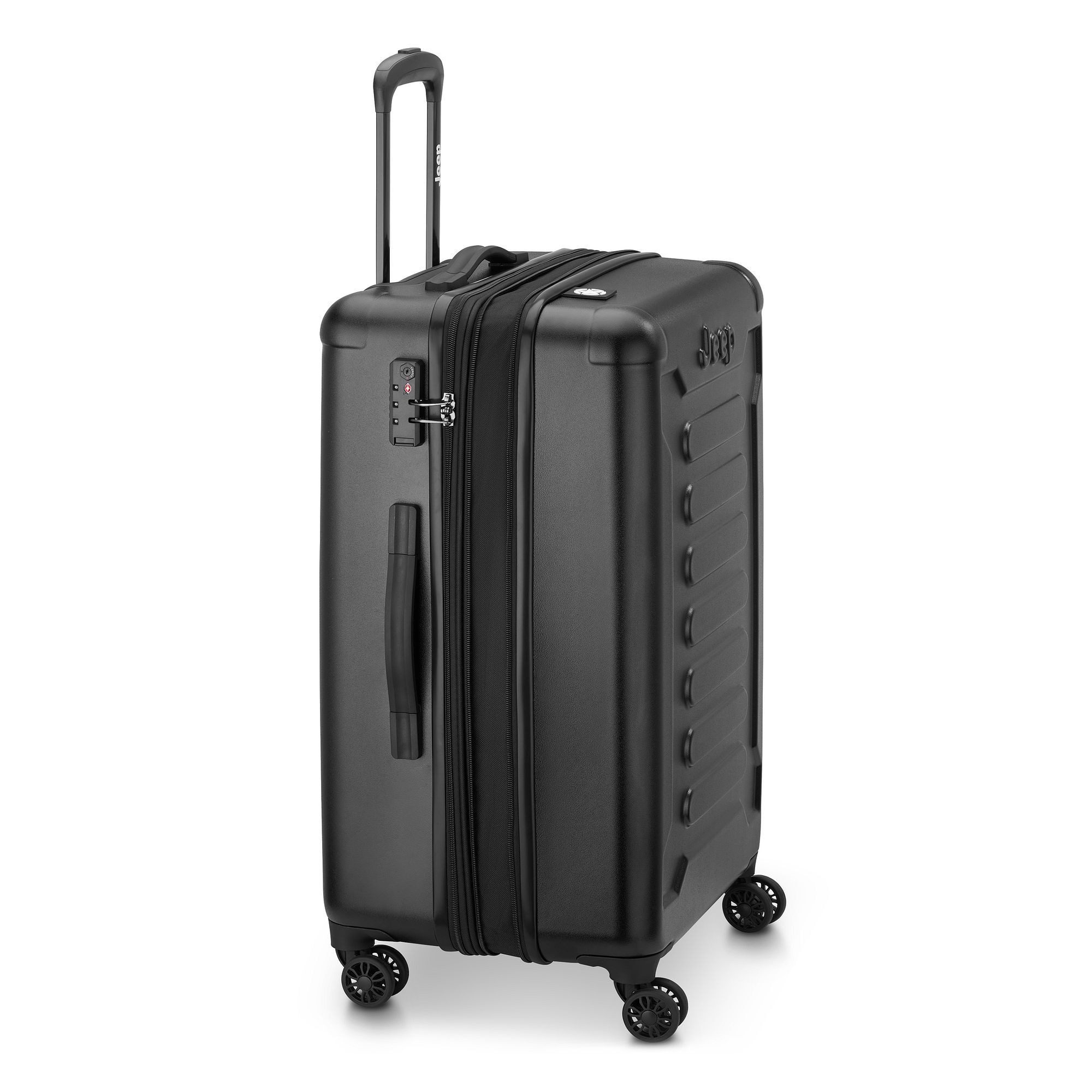 Jeep Hartschalen-Trolley JH004C, 4 Rollen, ABS