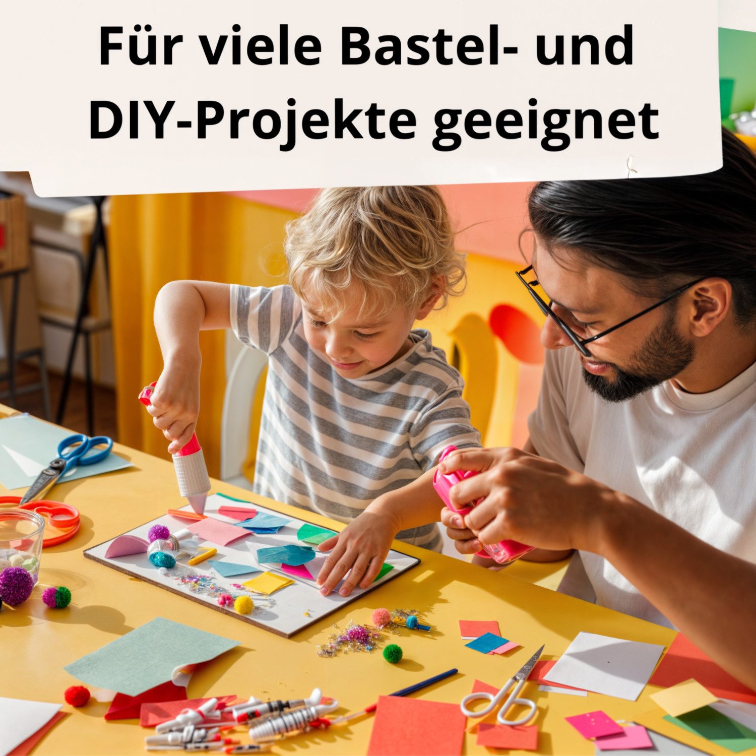 Smart-Planet Klettband Klettband 10m x 2cm Power-Haftung Doppelseitig Selbstklebend, Einfach & schnelle Montage