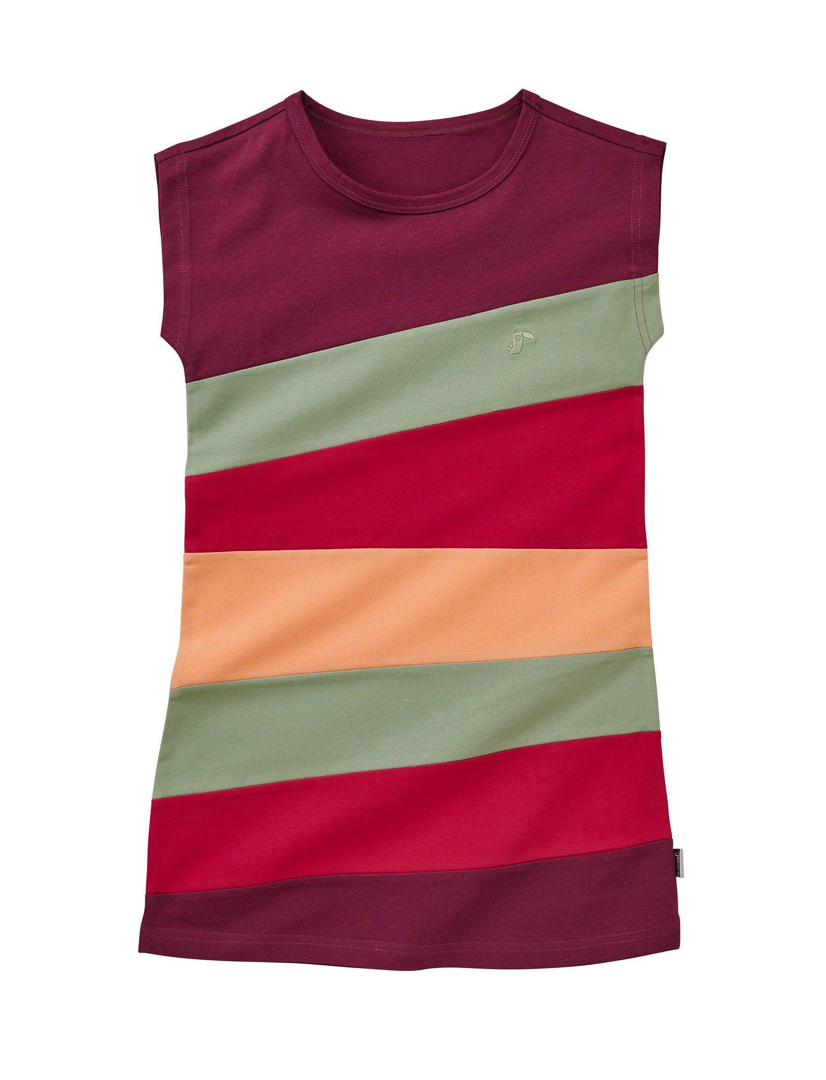 JAKO-O Sommerkleid JAKO-O Mädchen Sommerkleid ärmellos, burgund