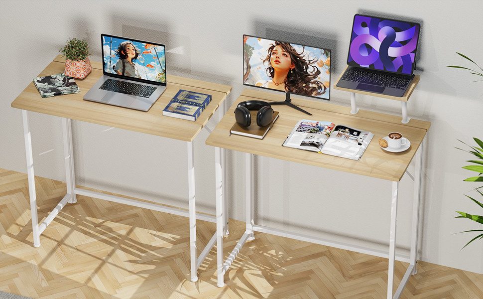 JEOBEST Computertisch Laptoptisch Kleiner Faltbarer Schreibtisch, günstig online kaufen