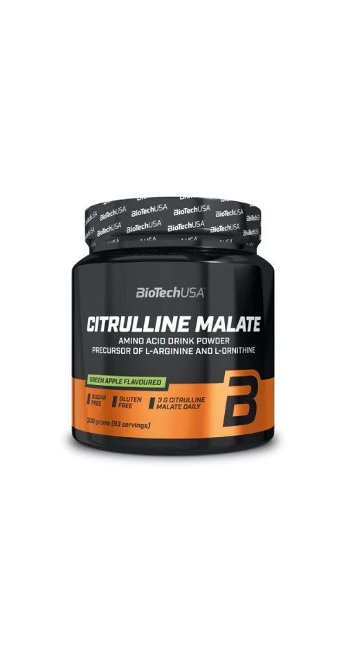 Biotech USA BioTech Citrulline Malate 300g - Apple Pulver, 300 g, Pulver