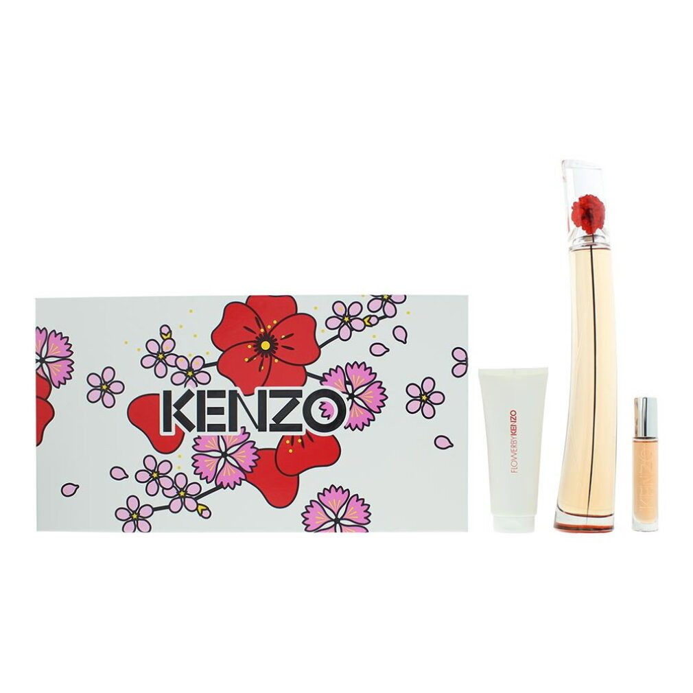 KENZO Duft-Set Flower by L'Absolue Gift Set 100ml EDP + 10ml EDP + 75ml Body Lotion