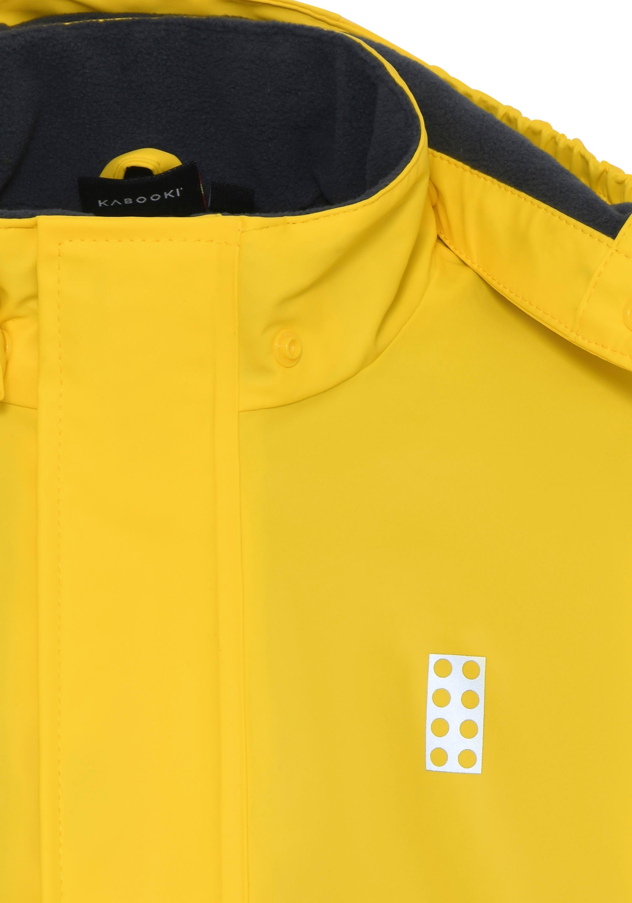 Outdoorjacke yellow LEGO® mehreren mit Wear Reflektoren