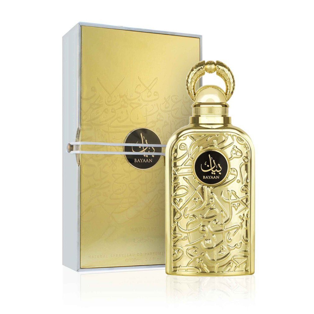 Lattafa Eau de Parfum Bayaan, Glasflakon, Parfüm EDP, Unisex Duft