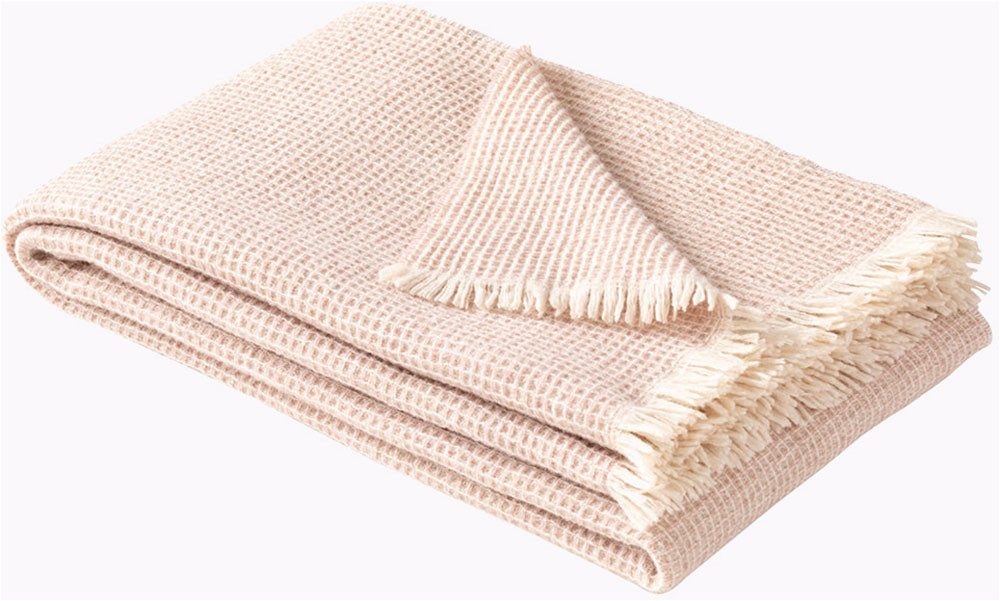 Wohndecke Monte Valera, Estella, 100% extrafeine Merinowolle