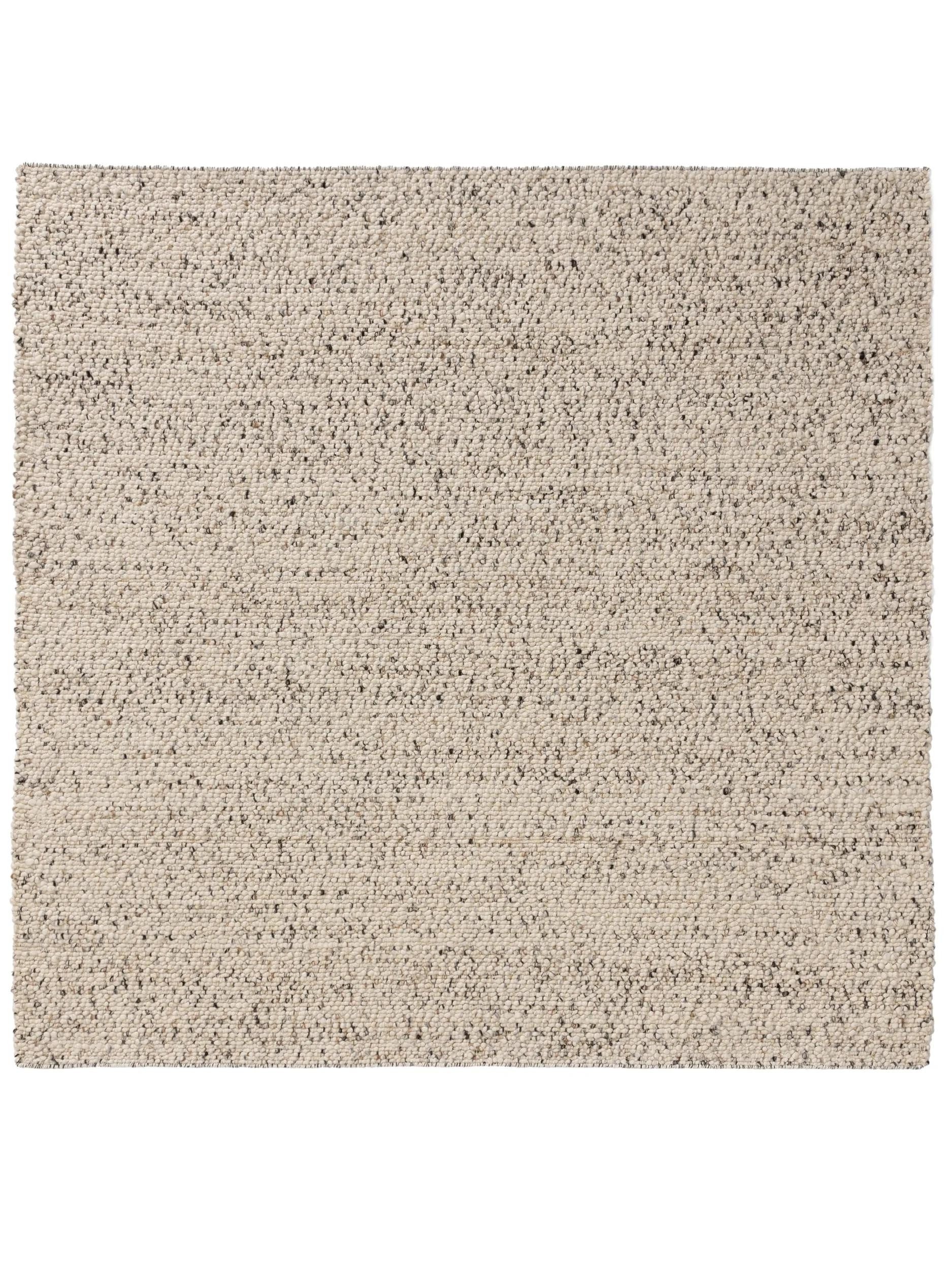 benuta Wollteppich Patch, quadratisch, Höhe: 11 mm, Kunstfaser, Berber, Ethno-Style, Wohnzimmer