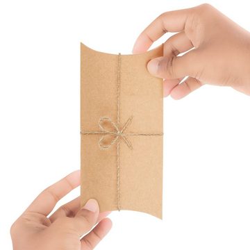 Belle Vous Geschenkbox 100 Retro Geschenkboxen - Kleine Präsentkartons, Vintage Geschenkkarton - Kleine Geschenkboxen