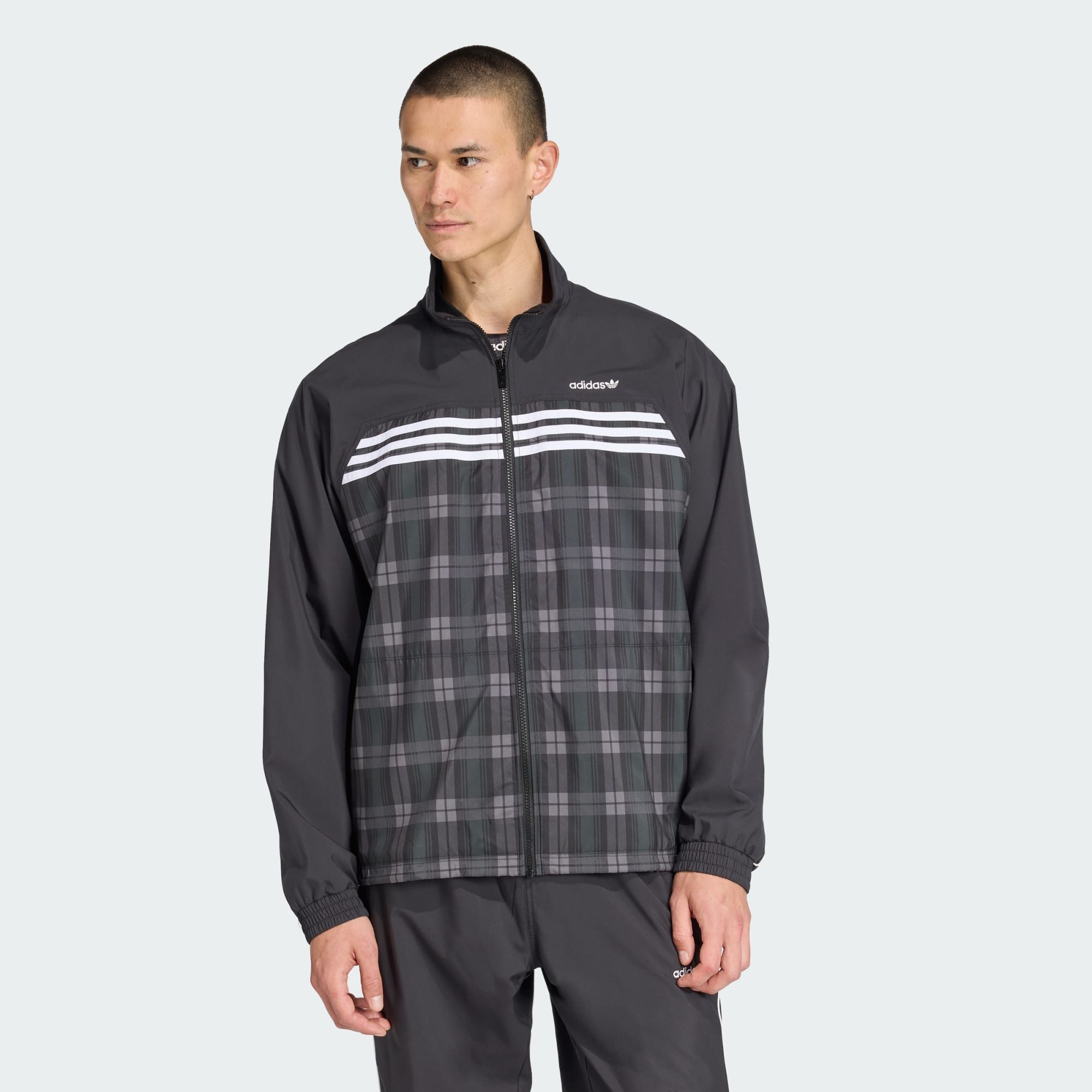 adidas Originals Tanktop TARTAN LOOSE TRAININGSJACKE (1-tlg)