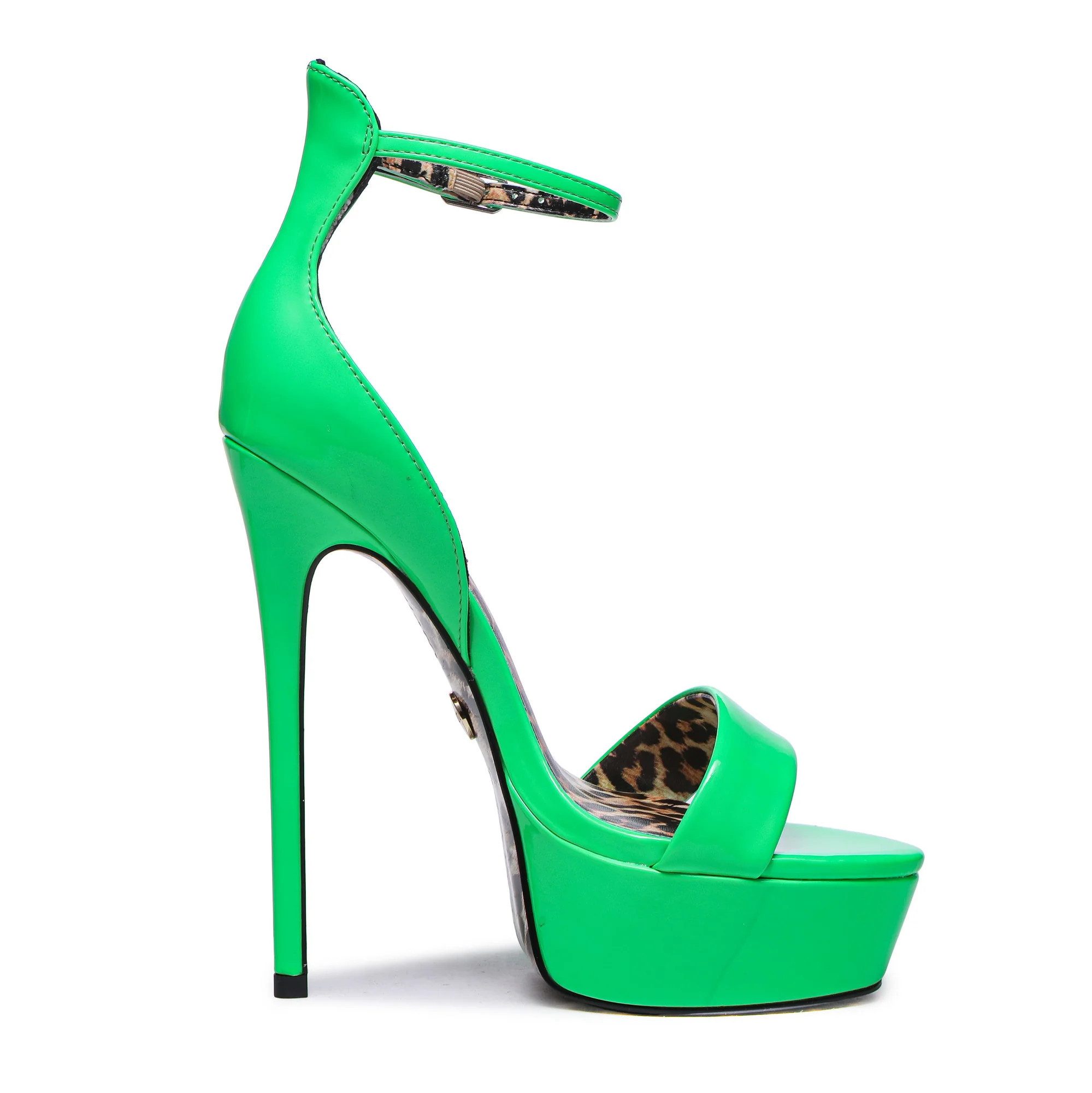 Giaro KIMMIE NEON GREEN High-Heel-Sandalette 15 cm Absatzhöhe, 4 cm Plateau günstig online kaufen