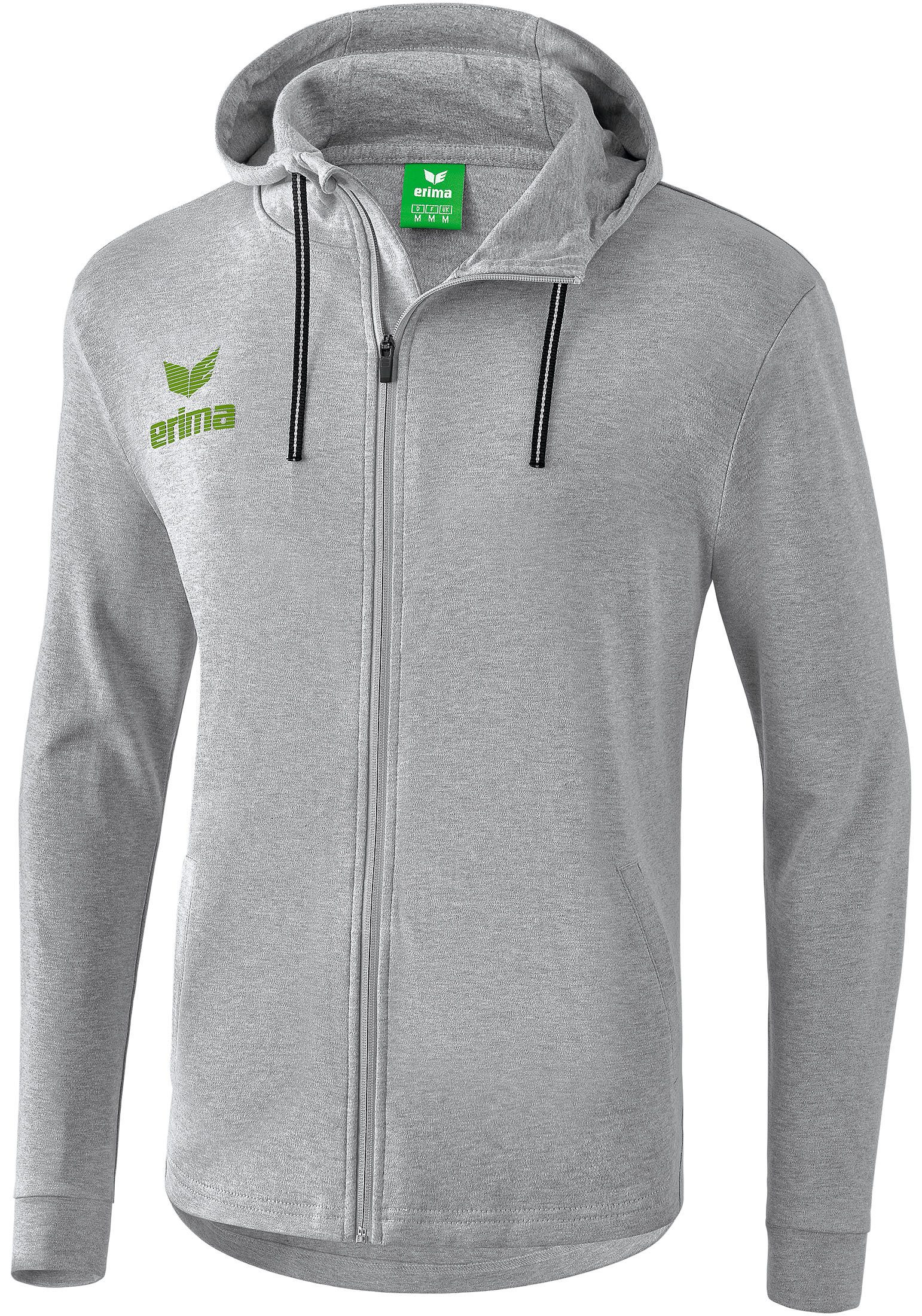 Erima Sweatjacke Herren Essential Kapuzensweatjacke