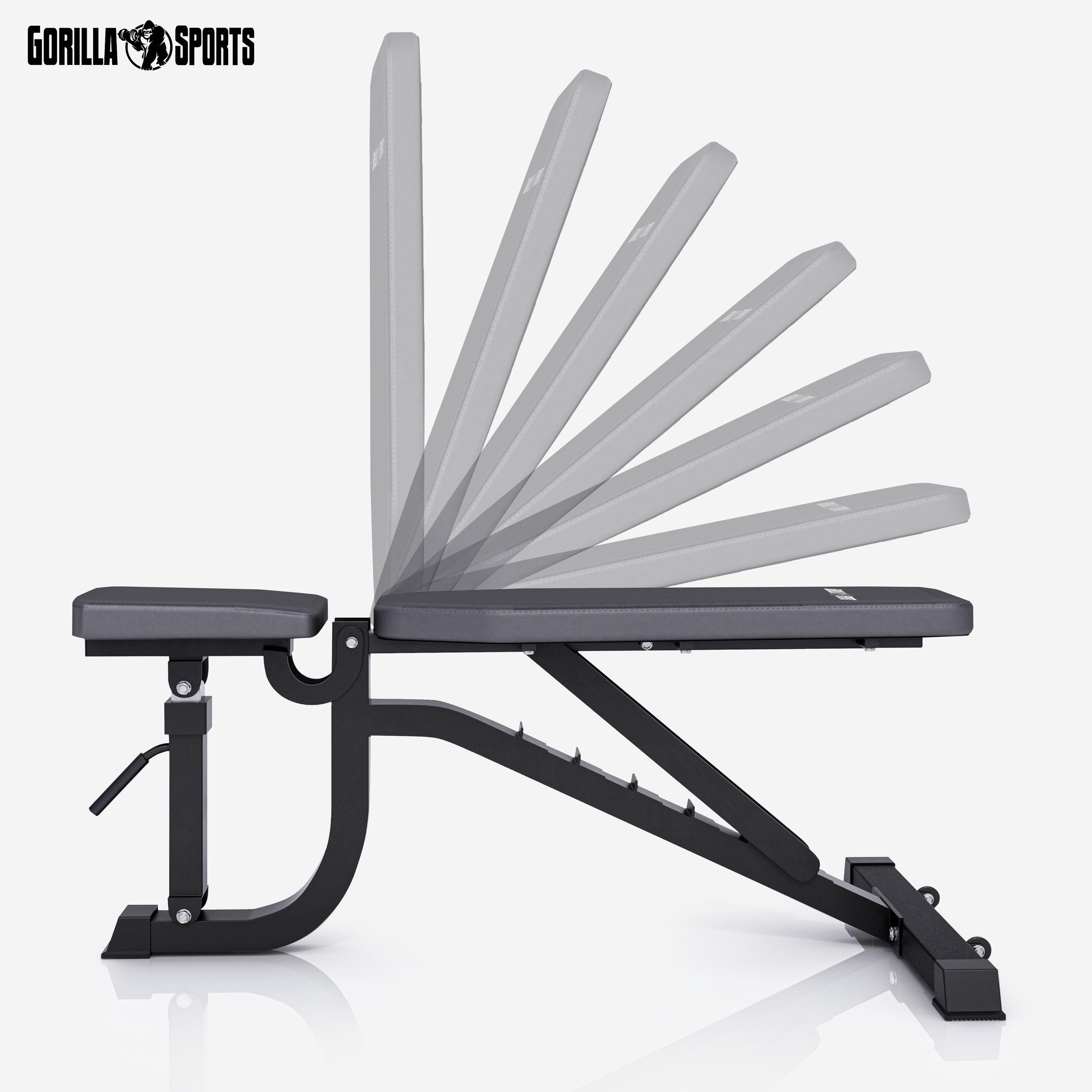 GORILLA SPORTS Hantelbank Professionelle Multi Schrägbank, (1-tlg)