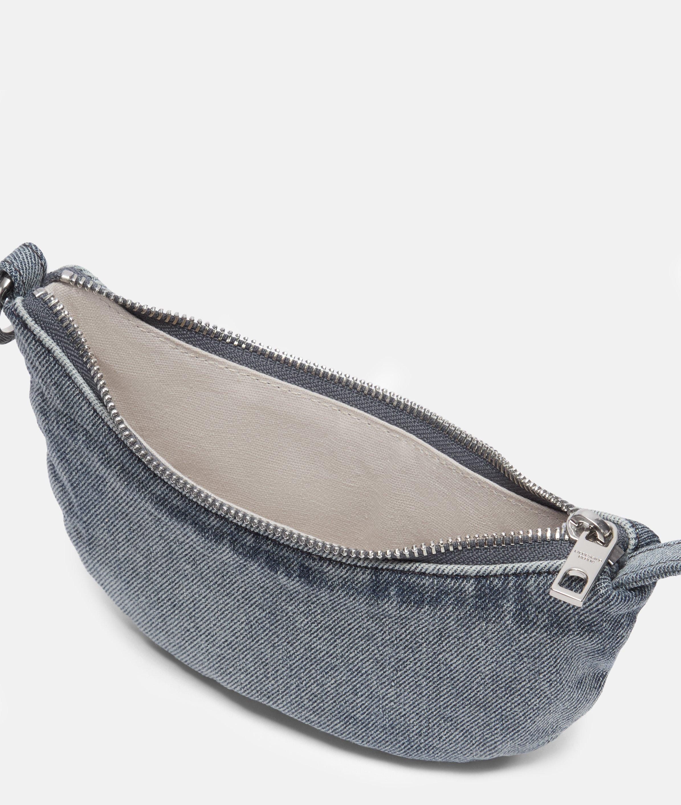 Liebeskind Berlin Schlüsselanhänger Anhänger, Mini-Pouch aus Denim