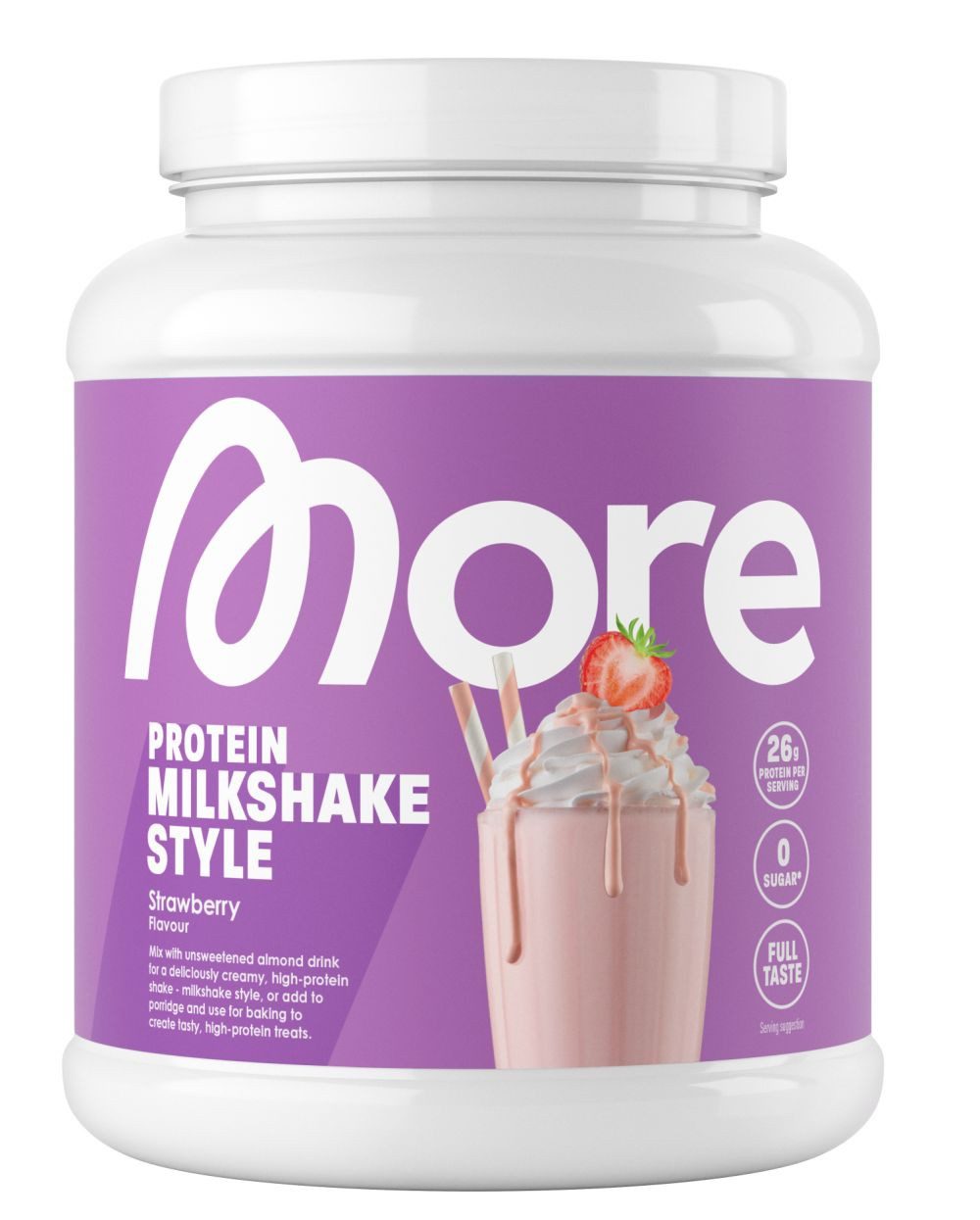More Nutrition More Nutrition Milkshake Style-600g Pulver