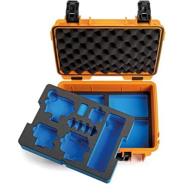 B&W International Stapelbox outdoor.case Typ 3000 GoPro9 - Transportkoffer - orange