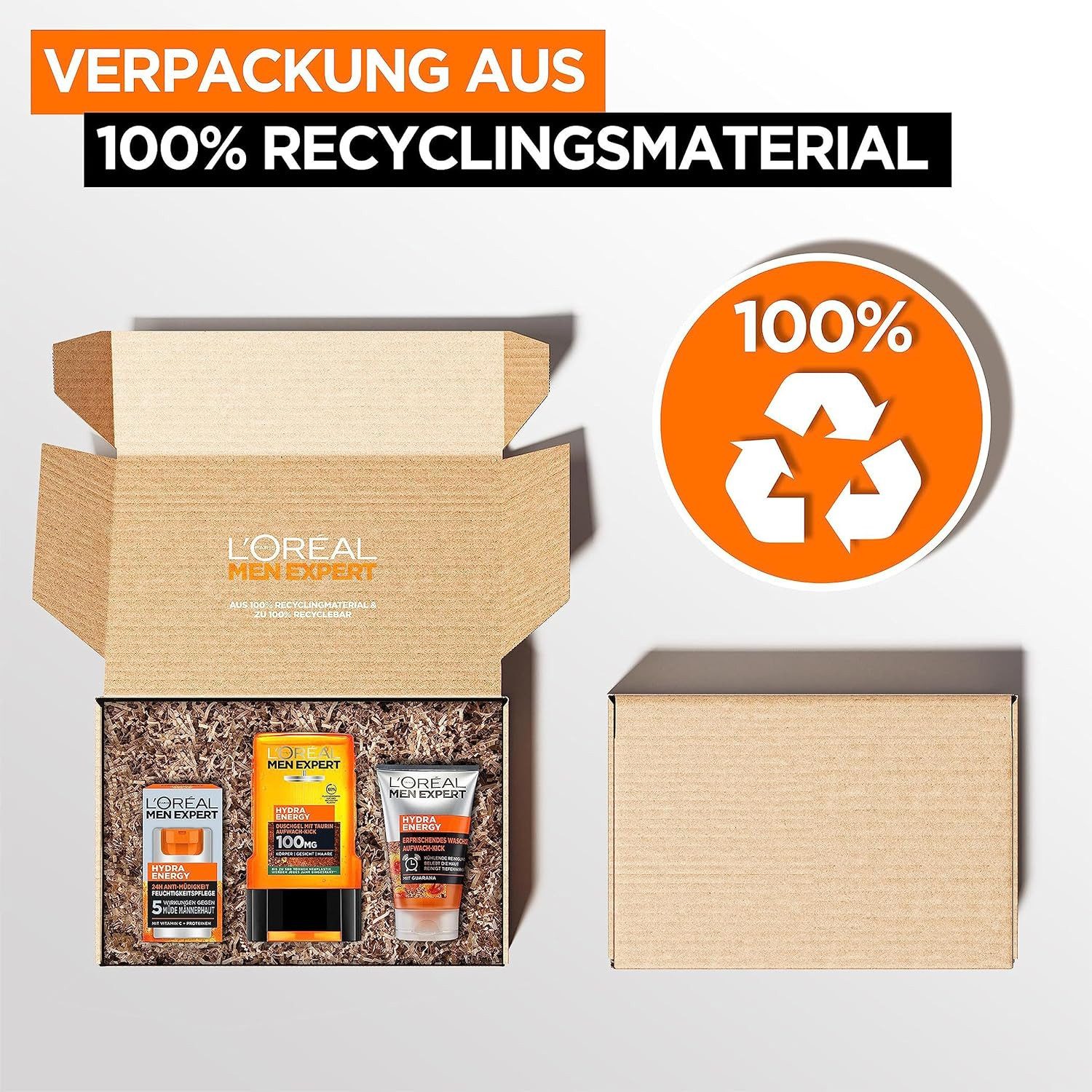 Pflege-Geschenkset Pflegeset, Geschenkset mit Waschgel, Duschgel und Gesichtscreme