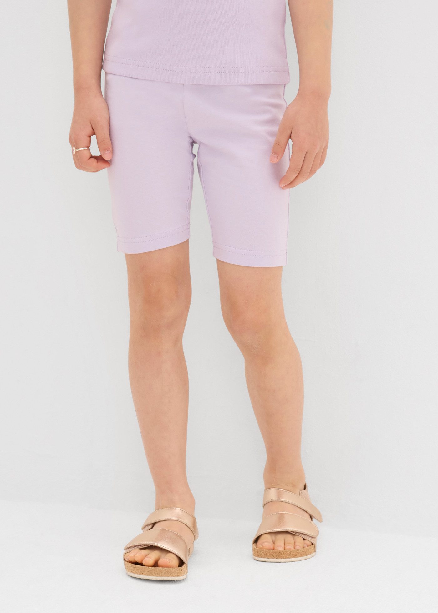 bonprix Radlerhose (Packung, 3er) aus Baumwolle und Elasthan, bequemer Schnitt