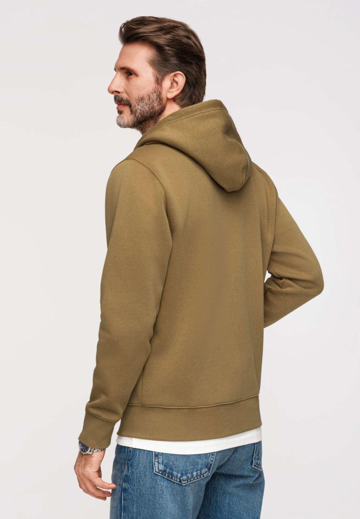 OMBRE Kapuzensweatjacke Kapuzensweatshirt