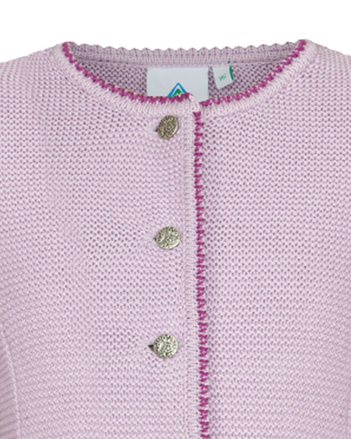 Isar-Trachten Strickjacke Isar-Trachten Kinder Strickjacke 'Amy' 47068, Fli
