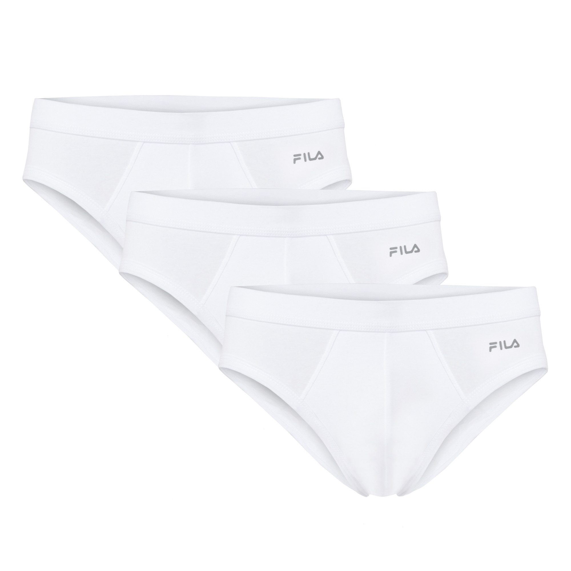 Fila Slip MAN BRIEF (3er Pack) mit flach verarbeiteten Nähten, ohne Eingriff