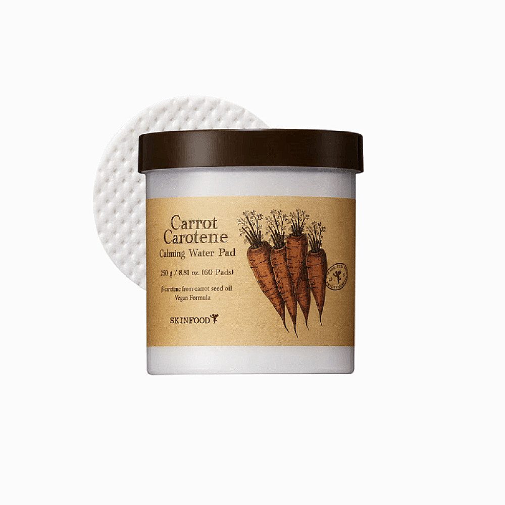 Gesichtsreinigungstuch SKINFOOD Carrot Carotene Calming Water Pad