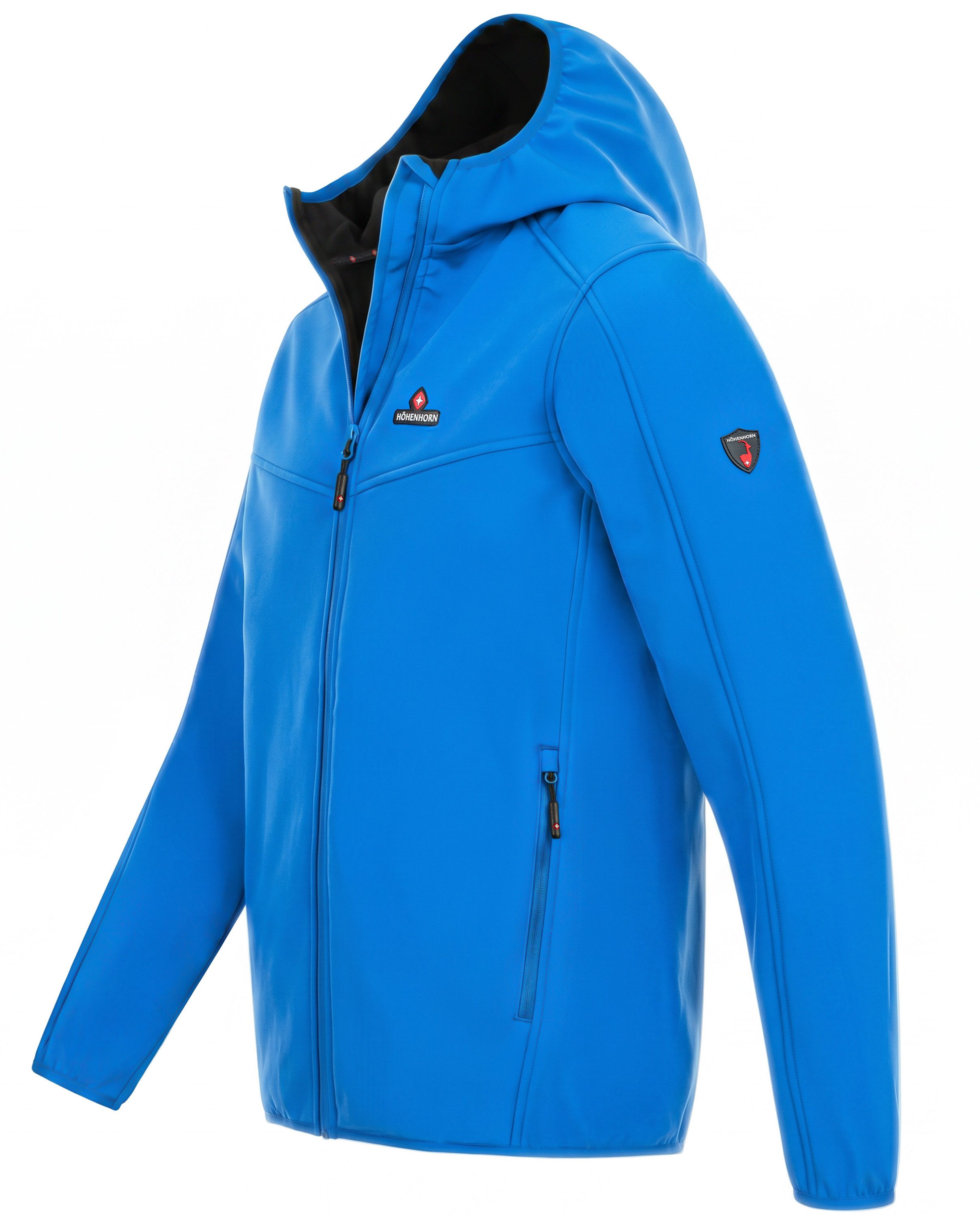 Höhenhorn Softshelljacke Alpberg Herren leichte Jacke für Männer Outdoor Übergangsjacke Microfleece-Innenfutter, Atmungsaktiv – Bild 2 von 5