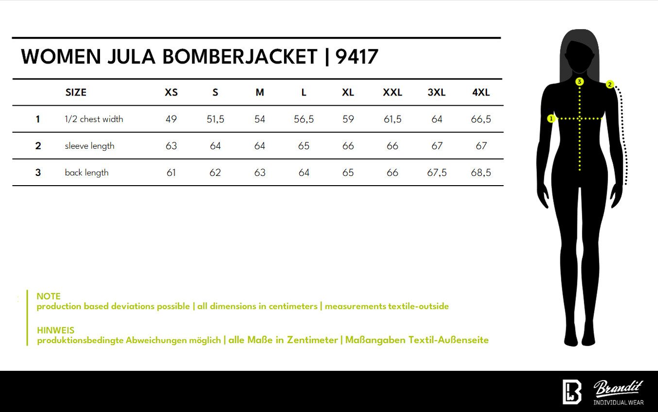 Brandit Kurzjacke Women Jula Bomberjacket günstig online kaufen