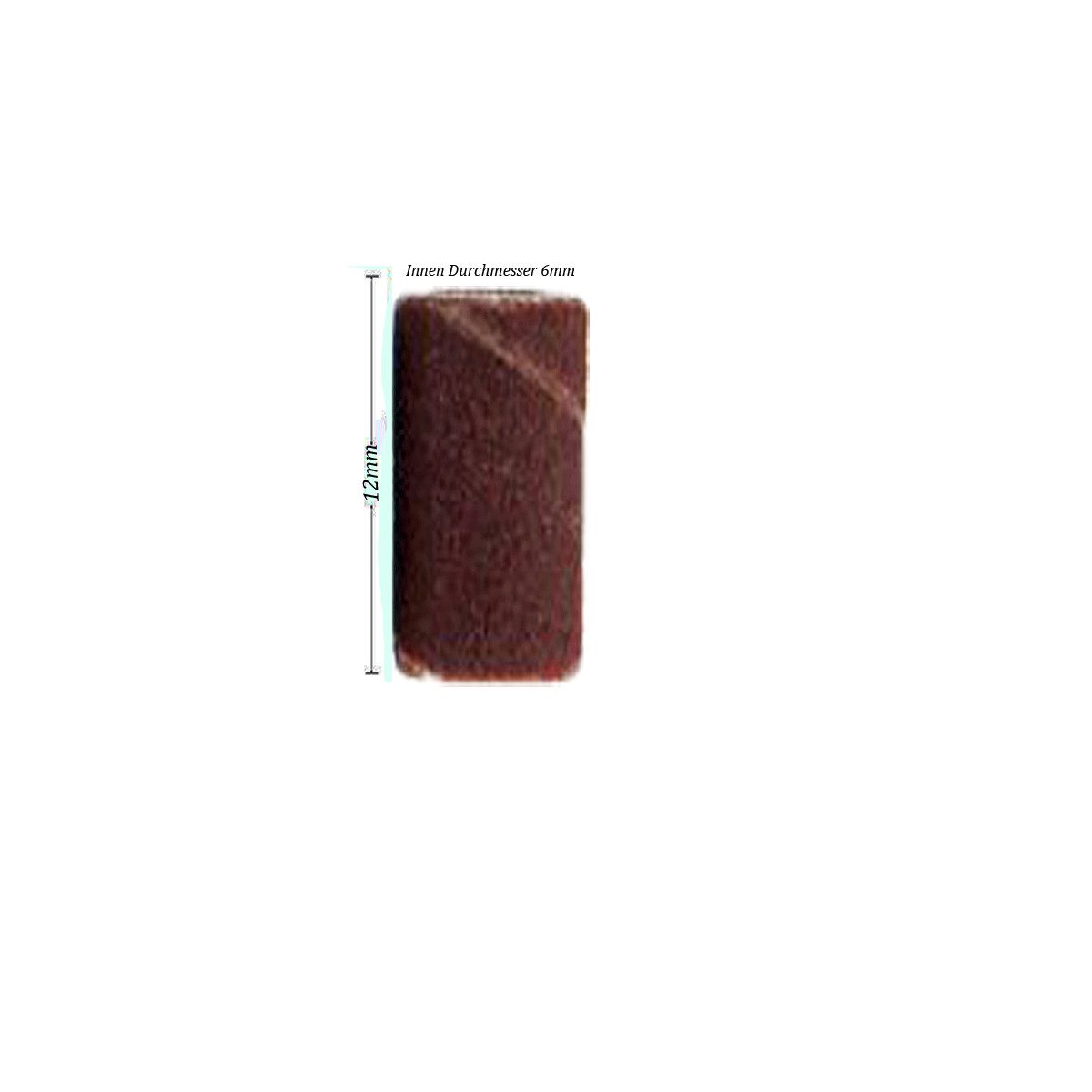 Sun Garden Nails Nageldesign Zubehör 100 Nagelfräser Aufsätze Schleifhülsen Schleifkappen 180# Körnung Fein – Bild 5 von 5