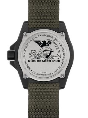 KHS Schweizer Uhr Reaper MKII Oliv/Schwarz