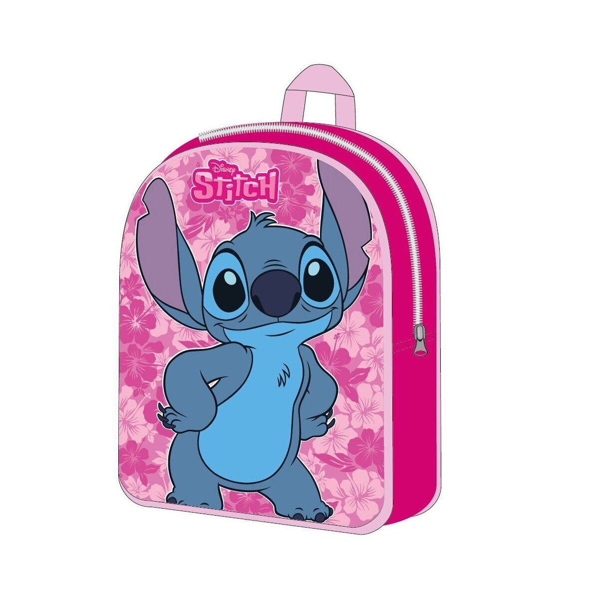 Lilo & Stitch Kinderrucksack Lilo & Stitch Rucksack 30cm – Pink Leaf Disney Kindertasche (1-tlg)