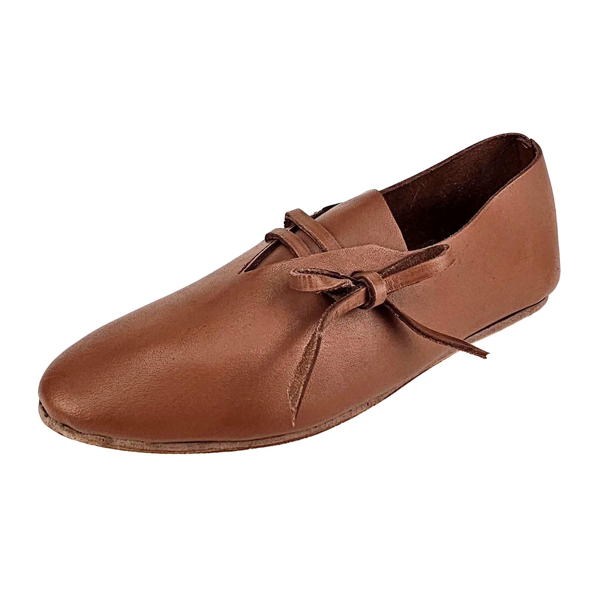 Vehi Mercatus Ritter-Kostüm Mittelalter Halbschuhe mit Schnürung 39