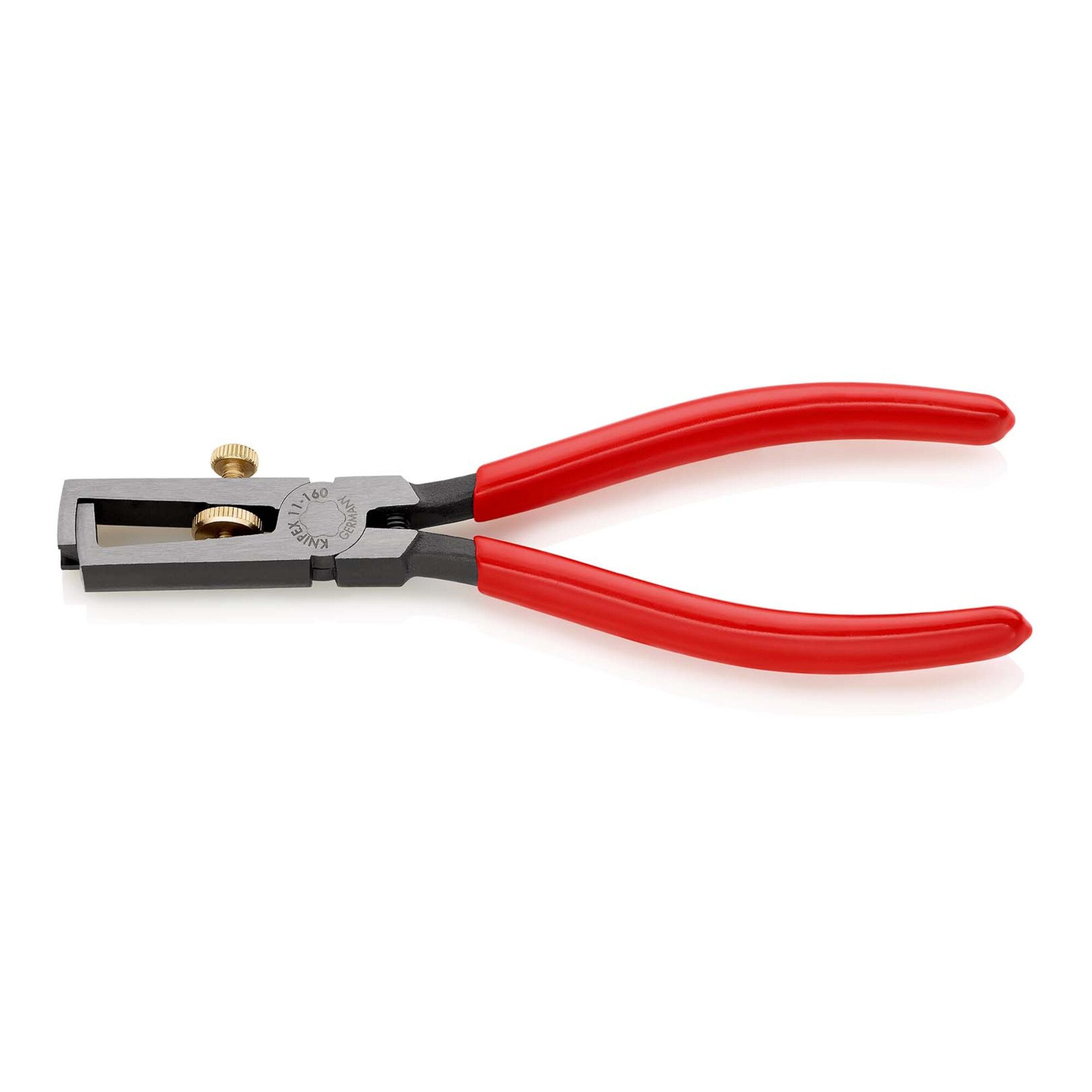 Knipex Abisolierzange KNIPEX 11 01 160 Abisolierzange mit Öffnungsfeder, universal mit Kunst