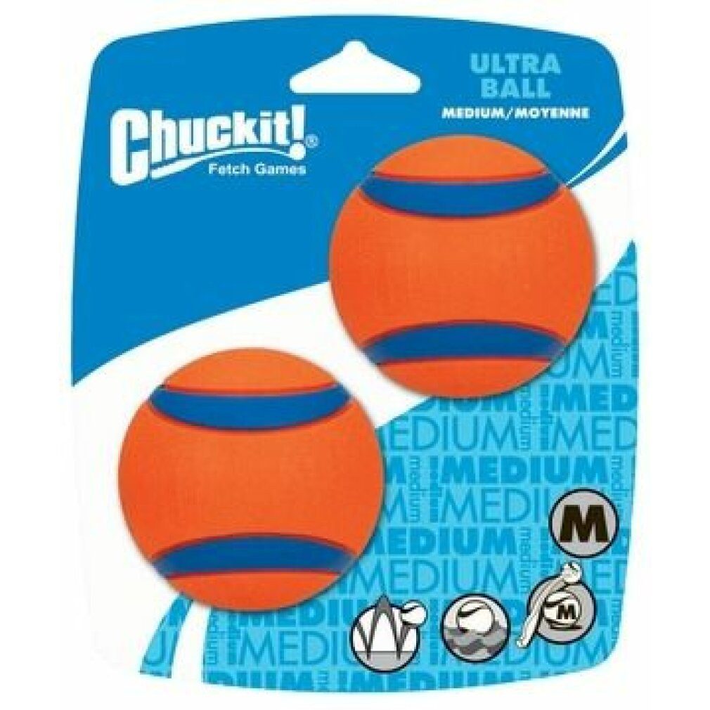 Chuckit Tierball Ultra Ball M 6 cm 2 Pack