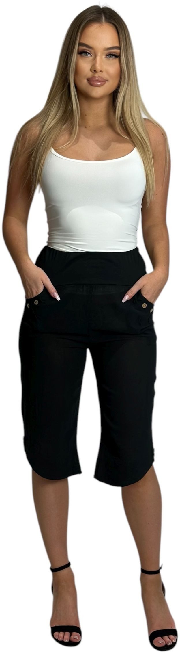 Mississhop Caprihose Caprihose Vielseitige 100 % günstig online kaufen