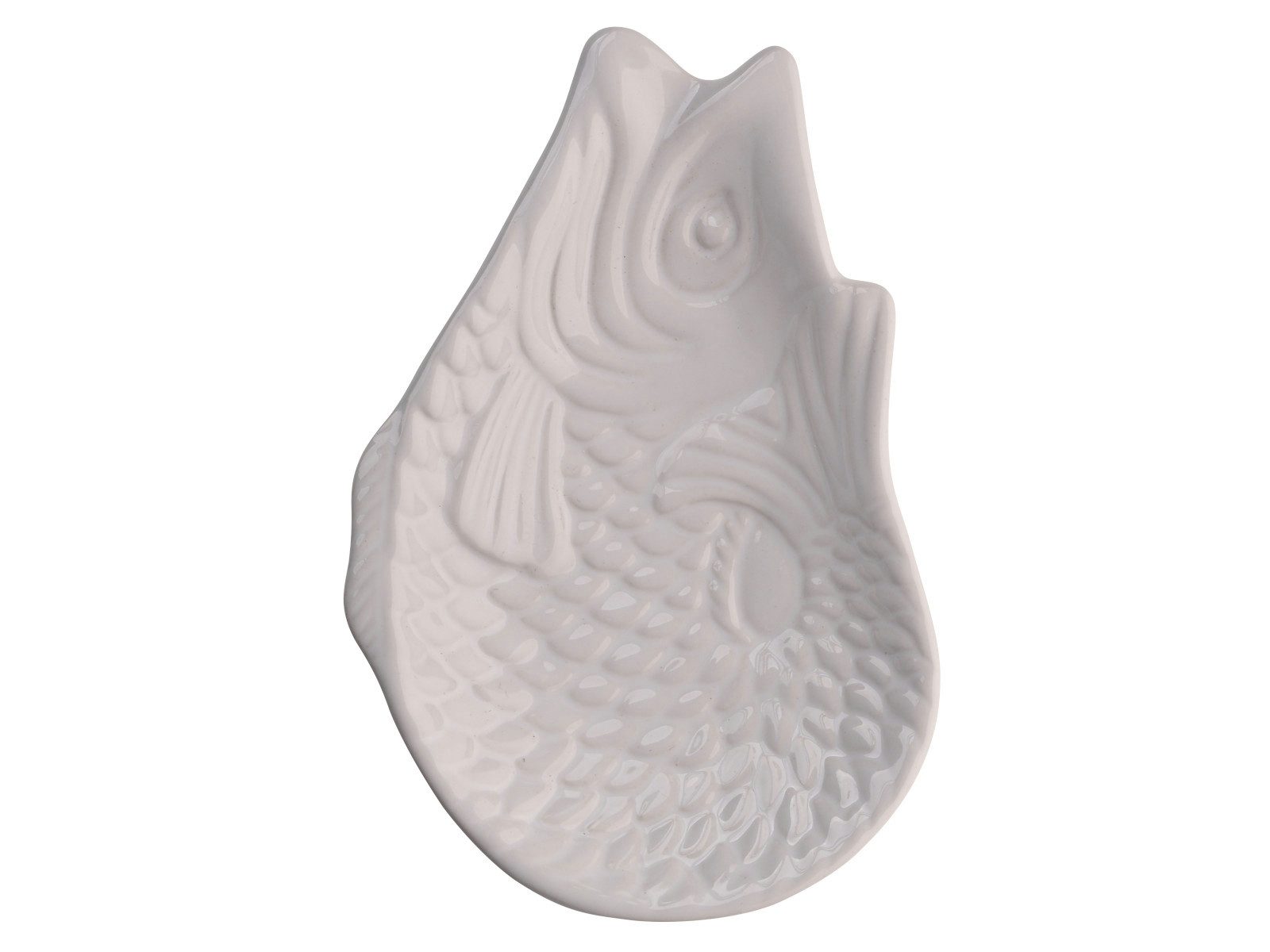 Giftcompany Декоративная тарелка Monsieur Carafon Fisch Декоративная тарелка weiß 12,5x8,3cm