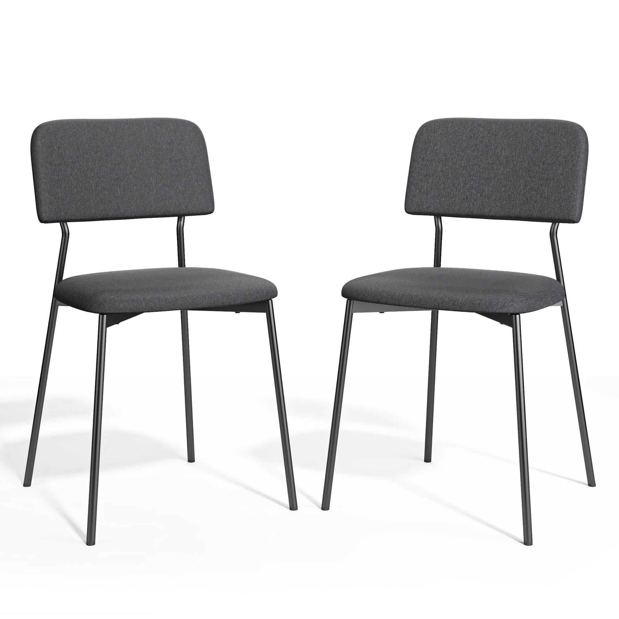 Bealife Esszimmerstuhl 2er Set, Metallrahmen Stühle, günstig online kaufen